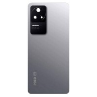 Задняя крышка Xiaomi Poco F4, Redmi K40S, (High quality), Серебряный