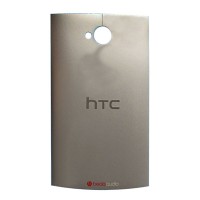 Задняя крышка HTC 802w One M7 Dual SIM, (High quality), Серебряный