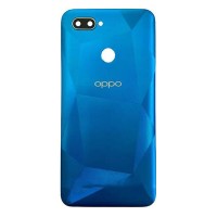 Задняя крышка OPPO A12S, (High quality), Синий