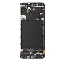 Рамка дисплея Samsung A715 Galaxy A71, Чорний
