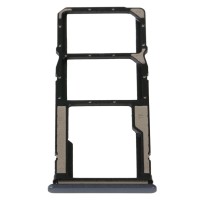 Слот SIM-карты (лоток) Xiaomi Poco C40, с разъемом карты памяти, Черный