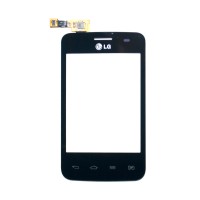 Сенсор (тачскрин) LG E435 Optimus L3 II Dual, Черный