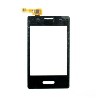 Сенсор (тачскрин) LG E400 Optimus L3, Черный