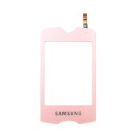 Сенсор (тачскрін) Samsung S3370 Corby 3G, Рожевий