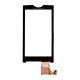 Сенсор (тачскрін) Sony Ericsson X10 Xperia Sensuous, Чорний