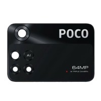 Стекло камеры Xiaomi POCO M4 Pro, Черный
