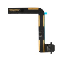 Шлейф Apple iPad AIR, с разъемом на зарядку, Черный