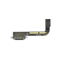 Шлейф Apple iPad 3, с разъемом на зарядку, Черный