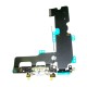 Шлейф Apple iPhone 7 Plus, з мікрофоном, з роз'ємом зарядки, Білий