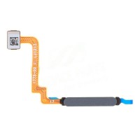 Шлейф Xiaomi Redmi Note 10 5G, с сканером отпечатка пальца, серый