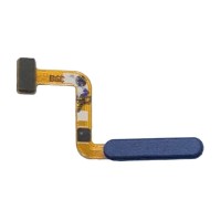 Шлейф Samsung M325 Galaxy M32, с сканером отпечатка пальца, синий