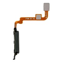Шлейф Xiaomi Redmi Note 10, с сканером отпечатка пальца, Черный
