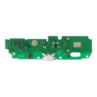 Нижняя плата Nokia C30, с разъемом зарядки и микрофоном