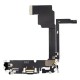 Шлейф Apple iPhone 15 Pro Max, з роз'ємом зарядки, Чорний