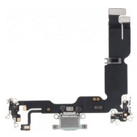 Шлейф Apple iPhone 15 Plus, з роз'ємом на зарядку, зелений