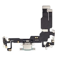 Шлейф Apple iPhone 15, з роз'ємом на зарядку, зелений