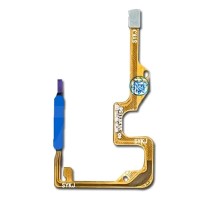 Шлейф Huawei Honor X7, с сканером отпечатка пальца, синий