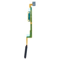 Шлейф Motorola XT2201 Edge X30, зі сканером відбитка пальця, Чорний