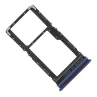 Слот SIM-карты (лоток) Xiaomi Redmi Note 9 Pro 5G, Синий