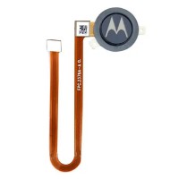 Шлейф Motorola XT2053 Moto E6s, зі сканером відбитка пальця, Синій