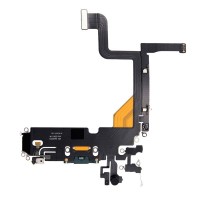 Шлейф Apple iPhone 13 Pro, з роз'ємом зарядки і мікрофоном, зелений