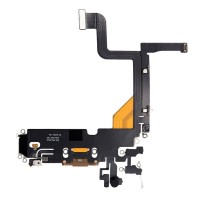Шлейф Apple iPhone 13 Pro, з роз'ємом зарядки і мікрофоном, золотий