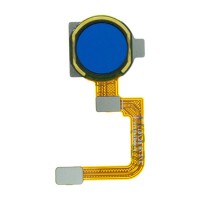 Шлейф OPPO Realme C3, зі сканером відбитка пальця, Синій