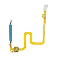 Шлейф Xiaomi Redmi Note 9 (5G), з сканером відбитка пальця, Синій