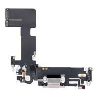 Шлейф Apple iPhone 13, с разъемом зарядки и микрофоном, Розовый