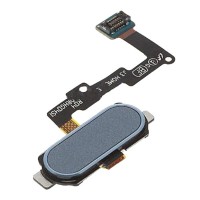 Шлейф Samsung J330F Galaxy J3 Duos, с кнопкой меню, Голубой