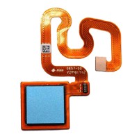 Шлейф Xiaomi Redmi 5, с сканером отпечатка пальца, синий