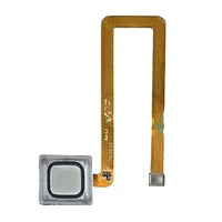 Шлейф Huawei Ascend Mate 7, зі сканером відбитка пальця, Сірий
