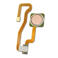 Шлейф Xiaomi Redmi Note 5A, с сканером отпечатка пальца, Розовый