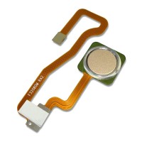 Шлейф Xiaomi Redmi Note 5A, с сканером отпечатка пальца, Золотой