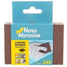 Губка для шліфування прямокутна NovoAbrasive P240 100х68 мм