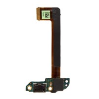 Шлейф HTC 803n One Max, з роз'ємом зарядки і мікрофоном