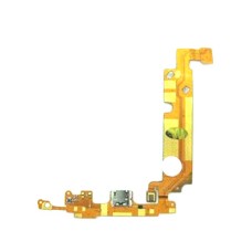 Шлейф LG E610 Optimus L5, E612 Optimus L5, з мікрофоном, з кнопкою меню, з роз'ємом зарядки