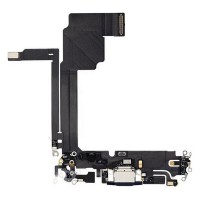 Шлейф Apple iPhone 15 Pro Max, з роз'ємом на зарядку, Синій
