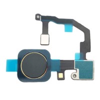 Шлейф Google Pixel 5A 5G, с сканером отпечатка пальца, Черный