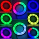 Кільцева лампа MJ16 RGB
