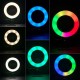 Кільцева лампа Mini LJJ-20 RGB
