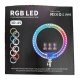 Кільцева лампа RGB Crystal 3D-45