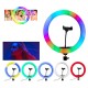 Кільцева лампа RGB Crystal 3D-20