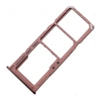Слот SIM-карты (лоток) Samsung A515 Galaxy A51, A715 Galaxy A71, Розовый