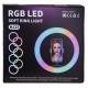 Кільцева лампа RGB MJ33, Чорний