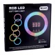 Кільцева лампа RGB MJ45, Чорний