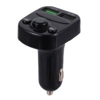 FM трансмиттер Bluetooth ALS-A89, Черный