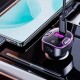 FM трансмітер XO BCC12 Intelligent, 3.1 A, Чорний
