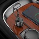 Автомобільний зарядний пристрій Borofone BZ24 Clever, Чорний