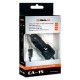 Автомобільний зарядний пристрій REAL-EL CA-15, MicroUSB, і кабель 2.1 A, Чорний